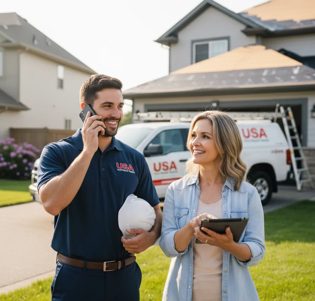 USA Roof Repair Experts customer support in Gloucester